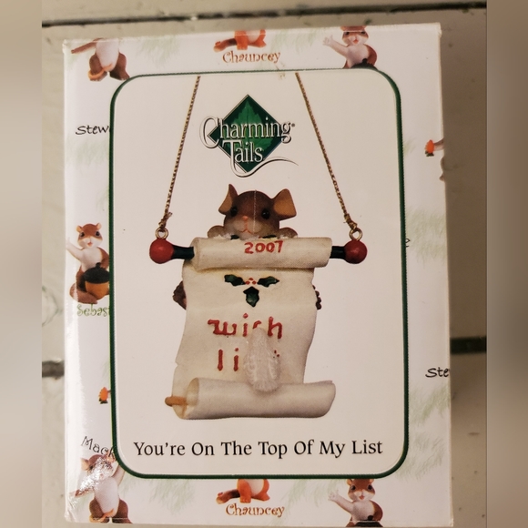 2007 charming tails ornament - Picture 2 of 2